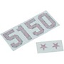 EVH 5150 Sticker With Stars