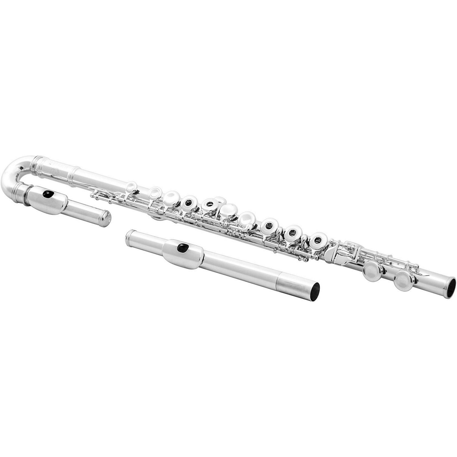 Jupiter 515RSO Intermediate Flute with Straight and Curved Headjoint