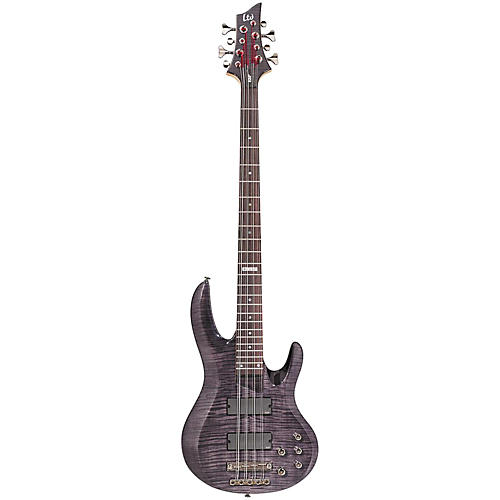 ESP B-208FM 8-String Bass with Flamed Maple Top See-Thru Black
