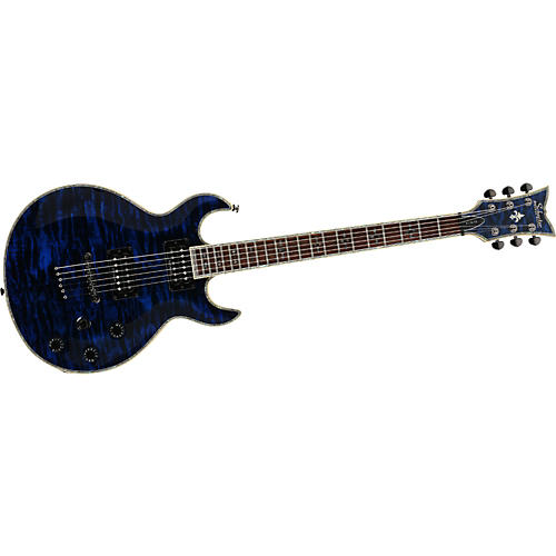 Schecter Guitar Research S-1 Elite Electric Guitar Cayman Blue