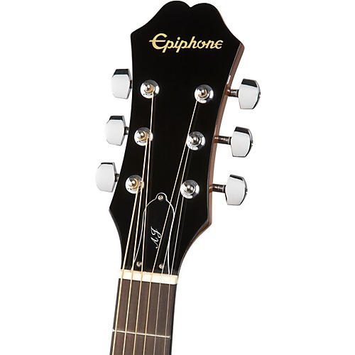 color natural Guitarras acústicas con cuerdas metálicas Epiphone AJ-100CE