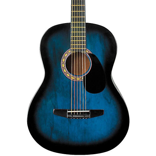 Starter Acoustic Guitar Blue Burst