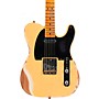 Fender Custom Shop '52 Telecaster Heavy Relic Electric Guitar Aged Nocaster Blonde