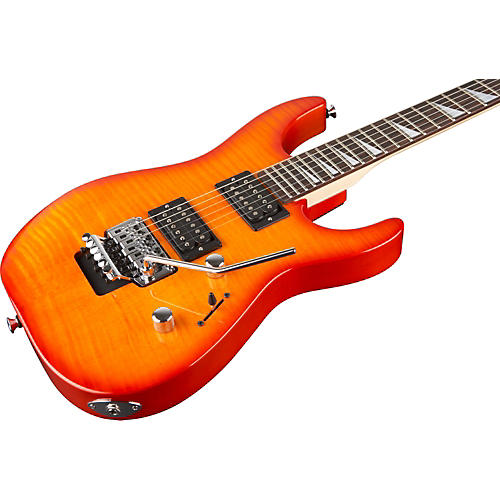 Jackson DX10D Dinky Electric Guitar Amber Sunburst