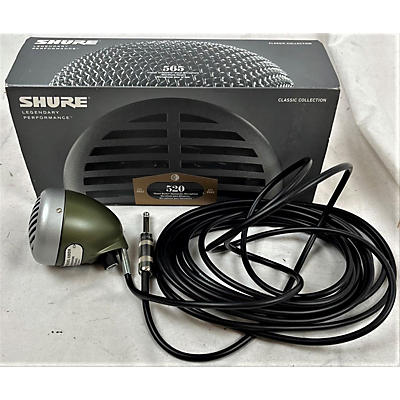 Shure 520DX Green Bullet Dynamic Microphone