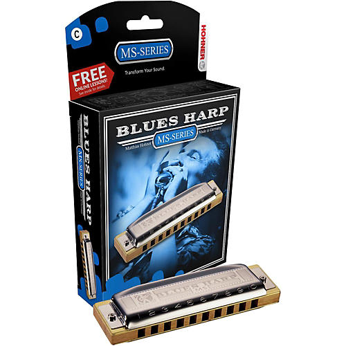 Hohner 532 Blues Harp MS-Series Harmonica A