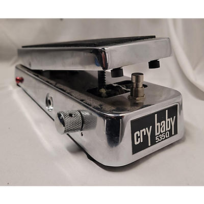 Dunlop 535QC Chrome Cry Baby Wah Effect Pedal