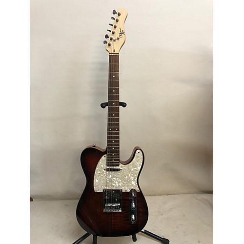 Michael Kelly 53OP Solid Body Electric Guitar Trans Brown