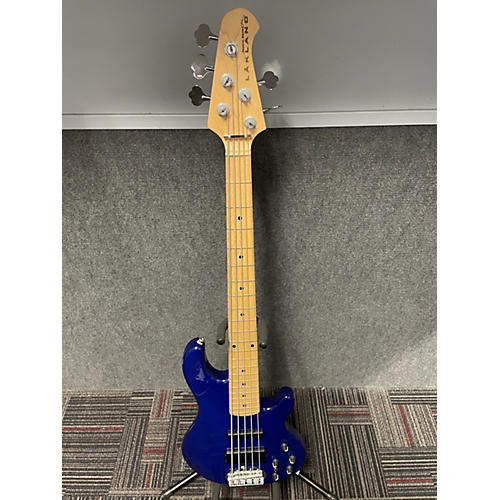 Lakland 55-02 Skyline Series 5 String Electric Bass Guitar Blue