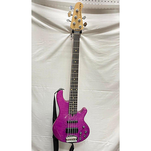 Lakland 55-02 Skyline Series 5 String Electric Bass Guitar Purple