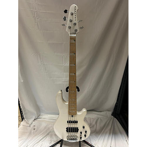 Lakland 55-02 Skyline Series 5 String Electric Bass Guitar Pearl White