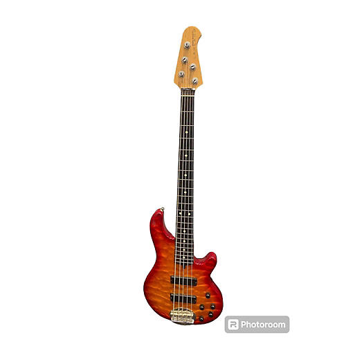 Lakland 55-02 Skyline Series 5 String Electric Bass Guitar SUNBUR