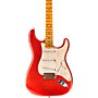 Fender Custom Shop 55 Dual-Mag Stratocaster Journeyman Relic Maple Fingerboard Limited Edition Electric Guitar Super Faded Aged Candy Apple Red CZ548585