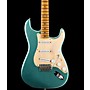 Fender Custom Shop 55 Dual-Mag Stratocaster Journeyman Relic Maple Fingerboard Limited Edition Electric Guitar Super Faded Aged Sherwood Green Metallic