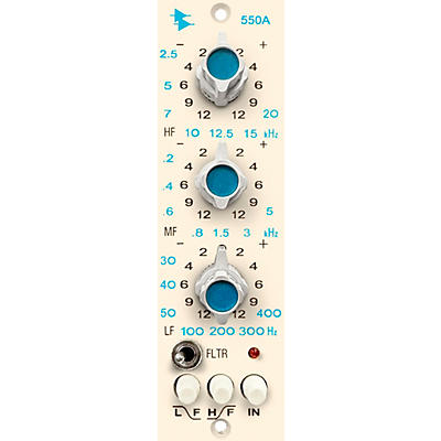 API 550A Special-Edition Discrete 3-Band EQ