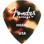 Fender 551 Shape Tortuga Ultem Guitar Picks (6-Pack), Tortoise Shell Heavy