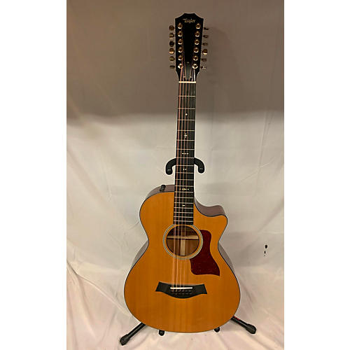 Taylor 552CE 12 String Acoustic Electric Guitar Natural