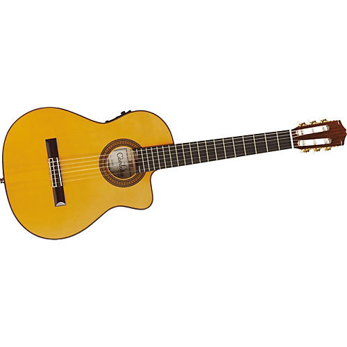 55FCE Thin Body Nylon String Acoustic-Electric Guitar