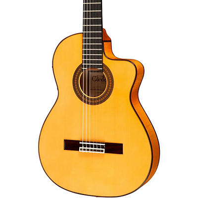 Cordoba 55FCE Thinbody Acoustic-Electric Nylon String Flamenco Guitar