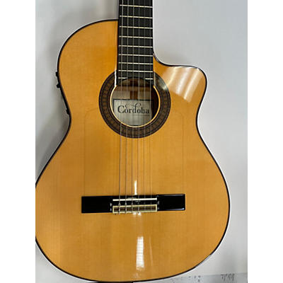 Cordoba 55FCE Thinbody Flamenco Classical Acoustic Electric Guitar