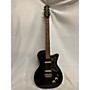 Used Danelectro 56 Single Cut Hollow Body Electric Guitar Black and White