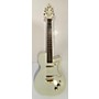 Used Danelectro 56 U2 Full Bell Solid Body Electric Guitar White