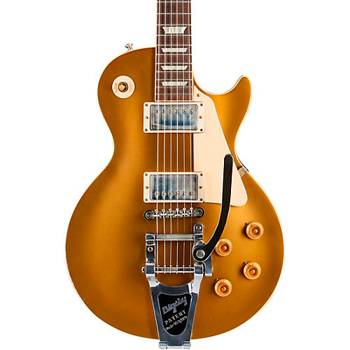 Gibson Custom 57 Les Paul Light Aged With Bigsby Electric Guitar