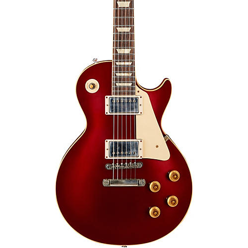 Melancolía desvanecerse Porcentaje Gibson Custom 57 Les Paul VOS Electric Guitar Sparkling Burgundy |  Musician's Friend