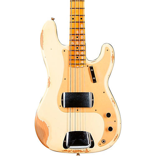 Fender Custom Shop '58 Precision Bass Heavy Relic Vintage White