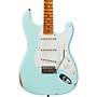 Fender Custom Shop '58 Stratocaster Relic Electric Guitar Super Faded Aged Surf Green