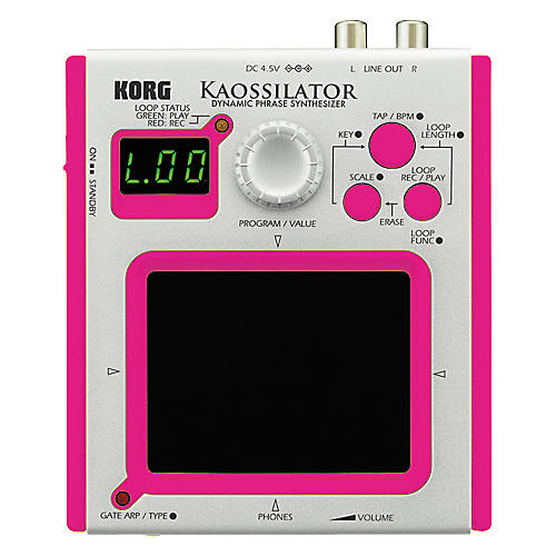 KORG Kaossilator Dynamic Phrase Synthesizer Pink