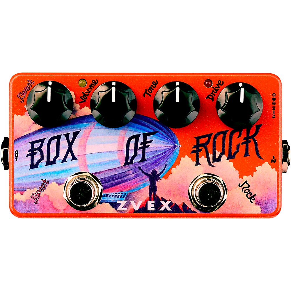 box of rock　’s effects ZVEX Box of Rock Distortion Guitar Effects Pedal | Music & Arts