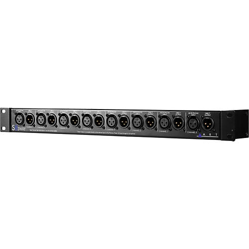Art S8-3Way Eight-Channel Three-Way Mic Splitter | Musician's Friend