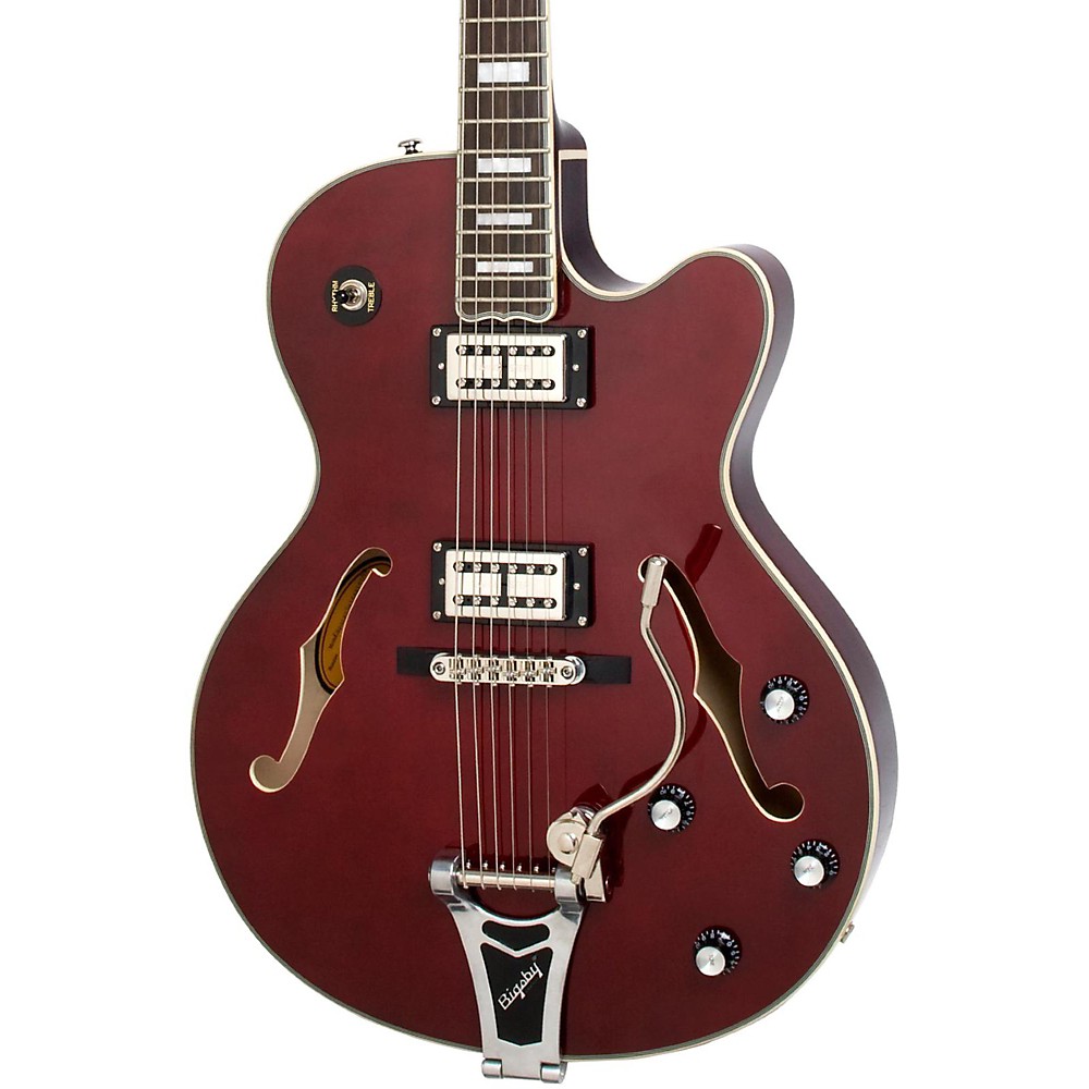 Epiphone Emperor Swingster Hollowbody Electric Guitar Wine Red