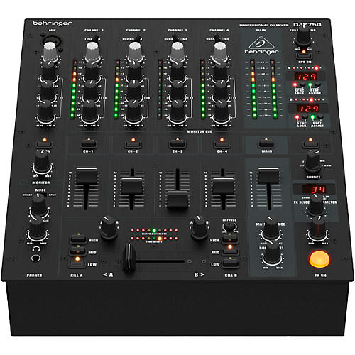 Behringer DJX750 5-Channel Pro DJ Mixer | Musician's Friend