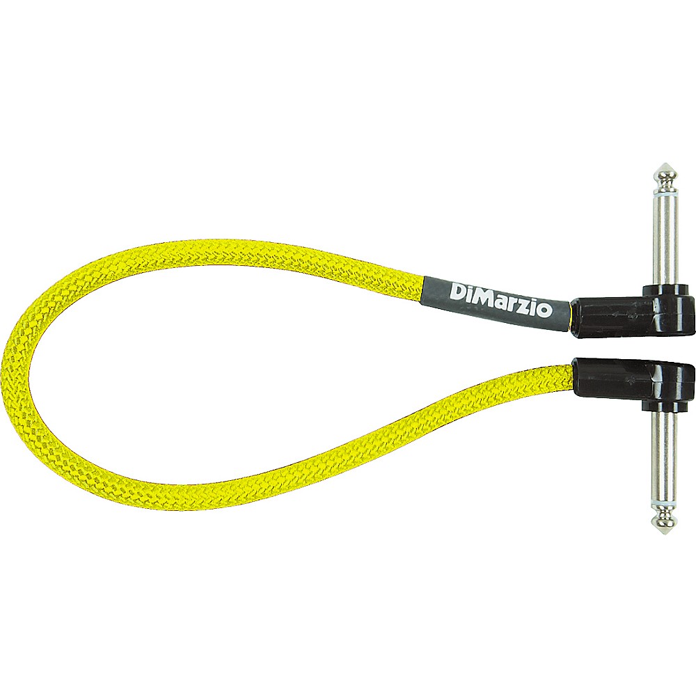 DiMarzio Neon Overbraid Jumper Cable Pedal Coupler Yellow 12 in. eBay