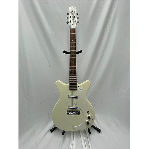 Danelectro 59 D NOS+ Solid Body Electric Guitar White