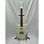 Used Danelectro 59 D NOS+ Solid Body Electric Guitar White