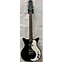 Used Danelectro 59' M 12-sTRING Solid Body Electric Guitar Black