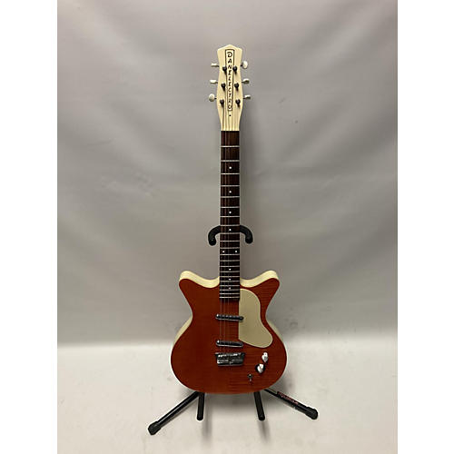 Danelectro '59 Supreme Solid Body Electric Guitar Amber