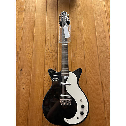 Danelectro 59' Vintage 12 String Solid Body Electric Guitar Black