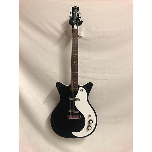 Danelectro 59D NOS+ Solid Body Electric Guitar Black