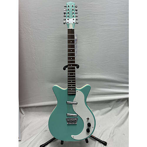 Danelectro 59DC 12 String Solid Body Electric Guitar Surf Green