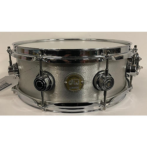 DW 5X13 Collector's Series Aluminum Snare Drum Silver 7