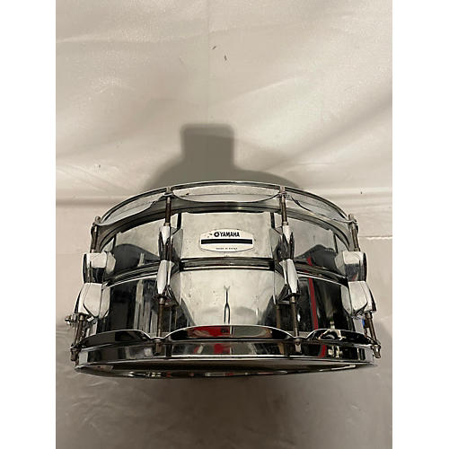 Yamaha 5X13 SD266A Drum Metallic Silver 7