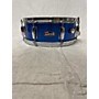 Used Pearl 5X14 8 Lug Drum blue sparkle 8