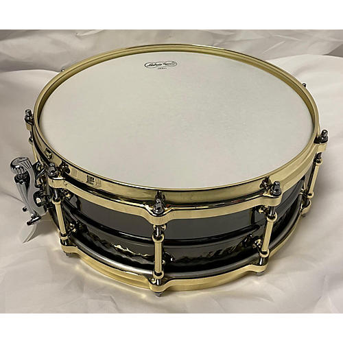 Ludwig 5X14 Black Beauty Snare Drum Black and Gold 8