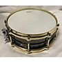 Used Ludwig 5X14 Black Beauty Snare Drum Black and Gold 8