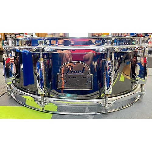 Pearl 5X14 Chad Smith Snare Drum Chrome 8