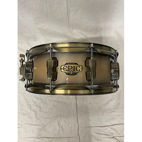 Ludwig 5X14 Epic Snare Drum Antique Gold 8